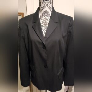 Liz Claiborne Collection‎ Black Blazer Sz 14 NWT
